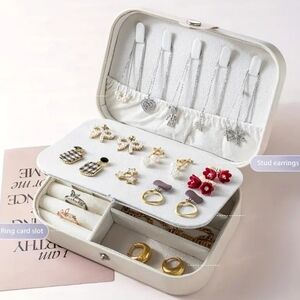 Jewelry Box Portable Flip